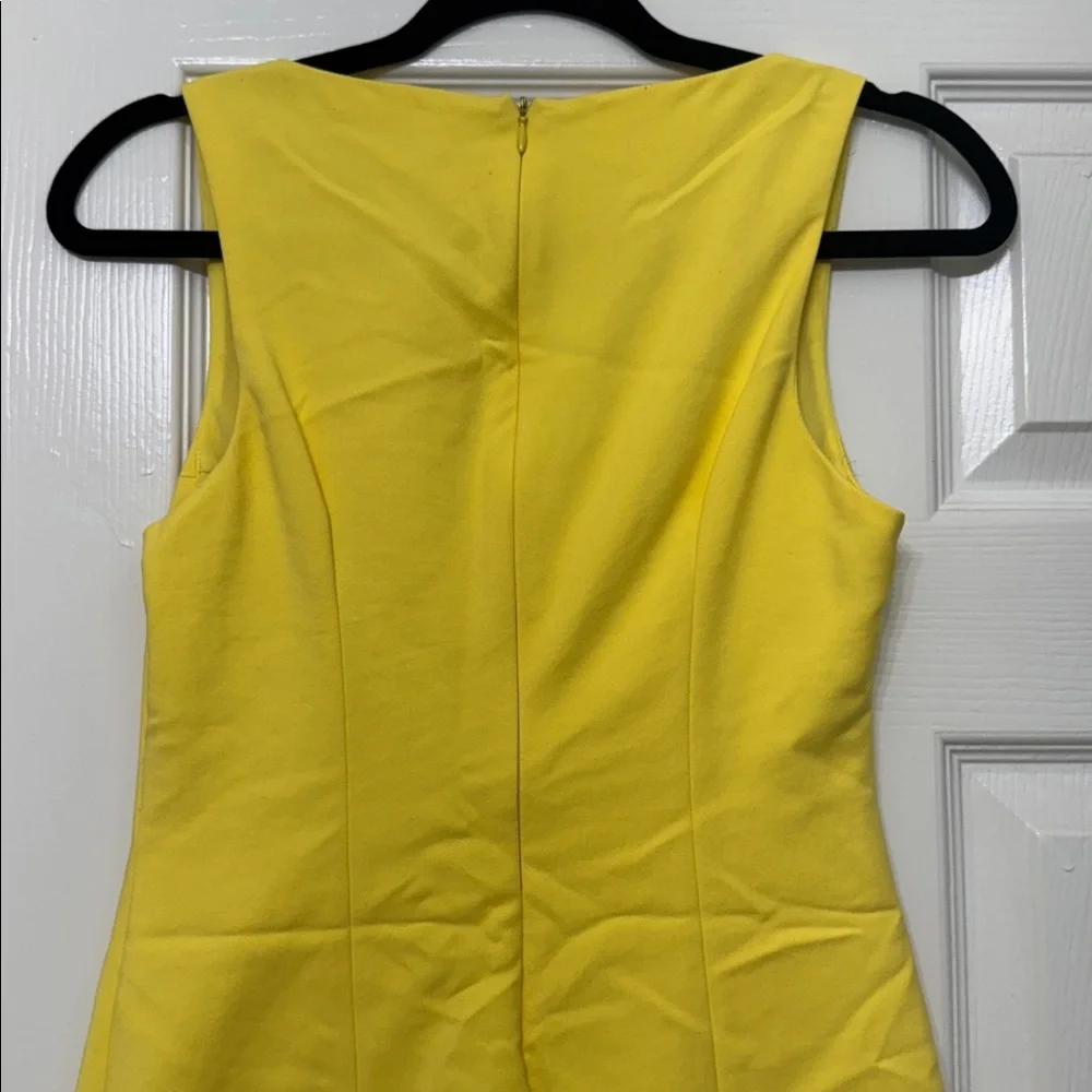 Zara Yellow Mini Dress - Picture 3 of 4